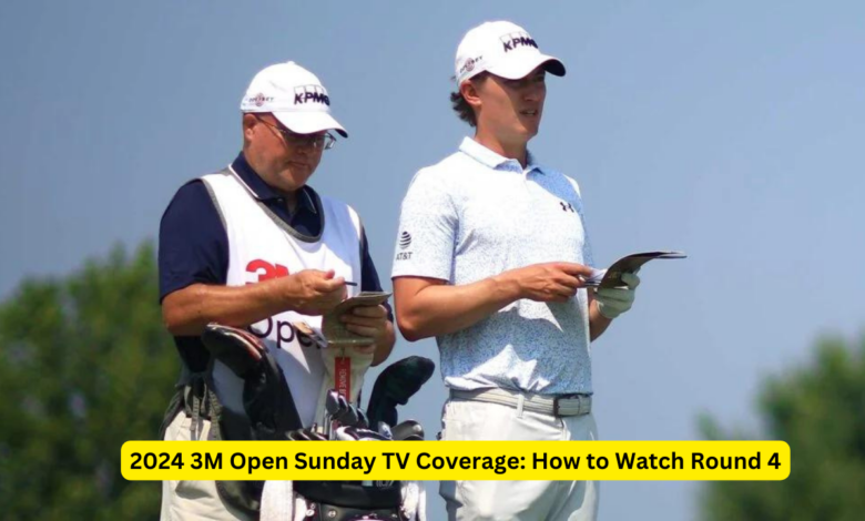 2024 3M Open Sunday TV Coverage: How to Watch Round 4